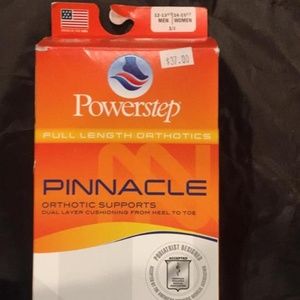 New Powerstep Pinnacle Orthotic Supports